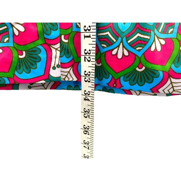 Jade Dress Women’s Medium Turquoise Pink‎ Green Sheath Sleeveless Zip Up - Picture 6 of 8